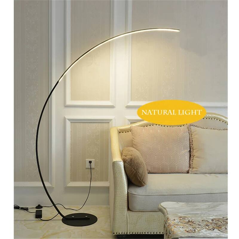 62.99 Inches Metal Arched Floor Lamp