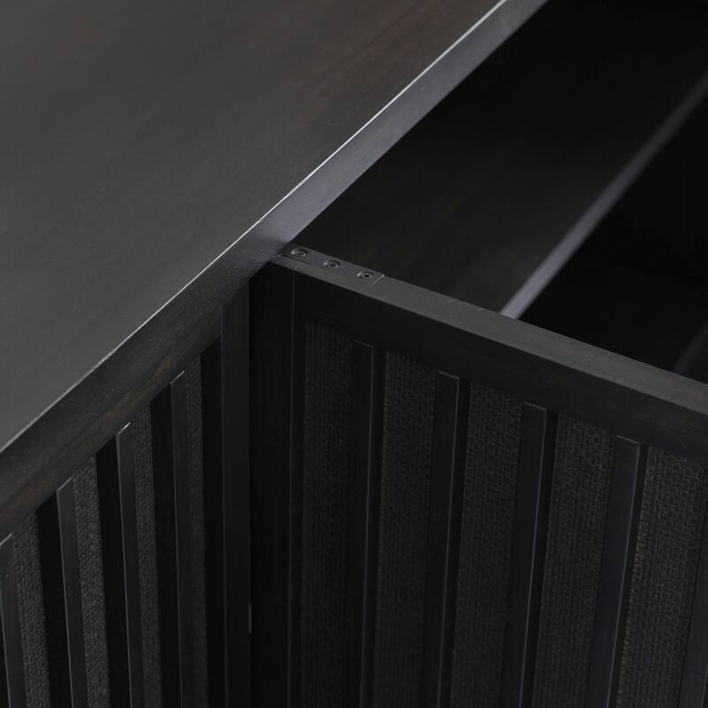 Wyatt Media Console-Black Mahogany