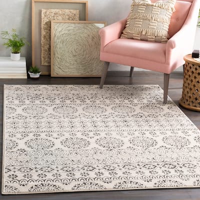 Livabliss Linc Bohemian Medallions Area Rug