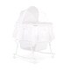 preview thumbnail 2 of 5, Dream On Me Lacy Portable 2 in 1 Bassinet and Cradle in white