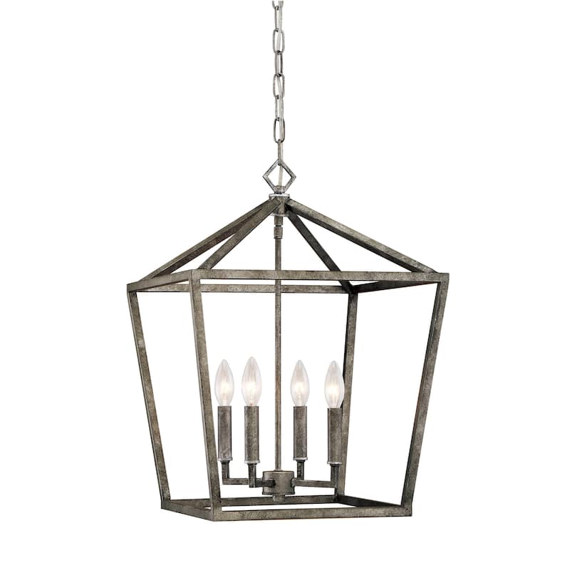 Millennium Lighting 4 Light Metal Pendant Light in Multiple Finishes