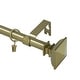 preview thumbnail 10 of 34, Modern Square Urn Adjustable Drapery Curtain Rod with Clip Rings