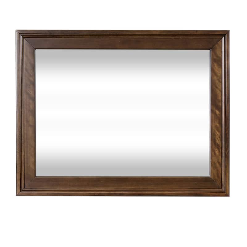 Copper Grove Saddlebrook Tobacco Mirror - Espresso