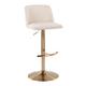 Option Cream Noise Fabric/Gold