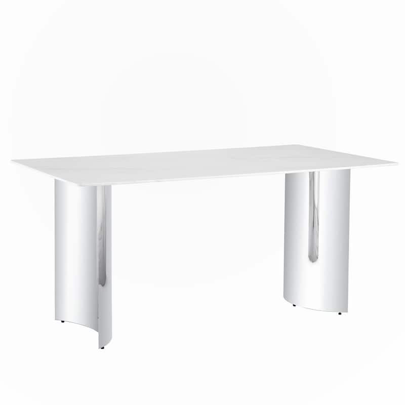 Modern minimalist dining table