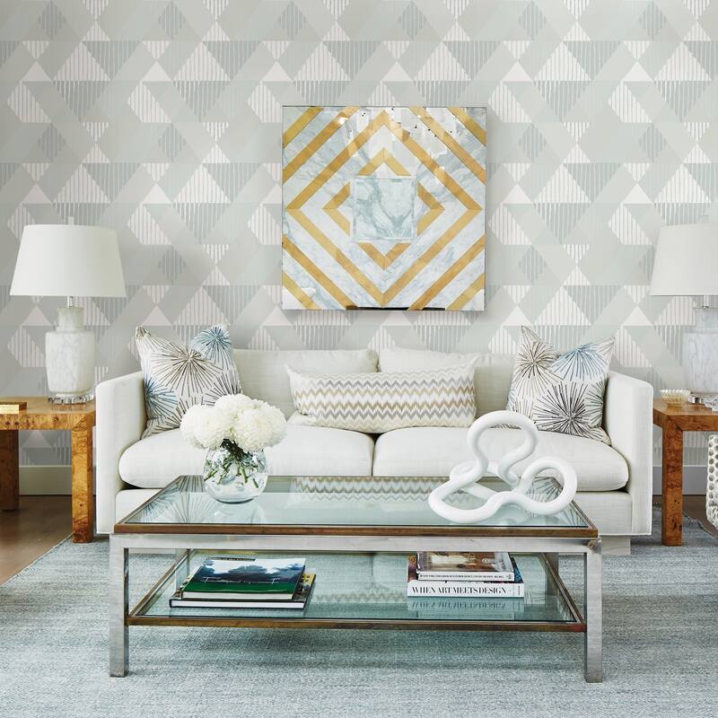 A-Street Prints Cloud Mod Peaks Wallpaper