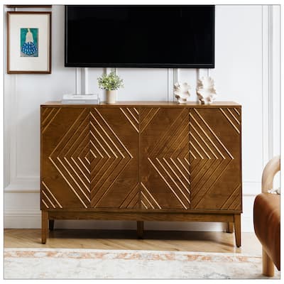 Farmhouse 60.5'' Buffet Cabinet with Storage