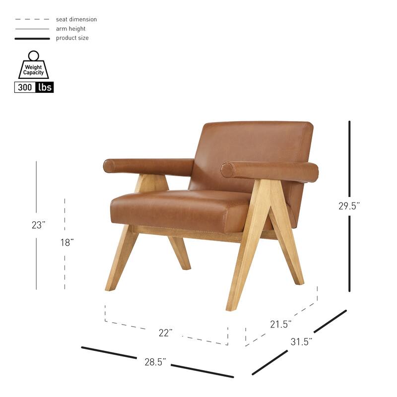 NPD Furniture Nixon Accent Arm Chair