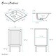 preview thumbnail 50 of 125, Classe Bathroom Vanity in Oak