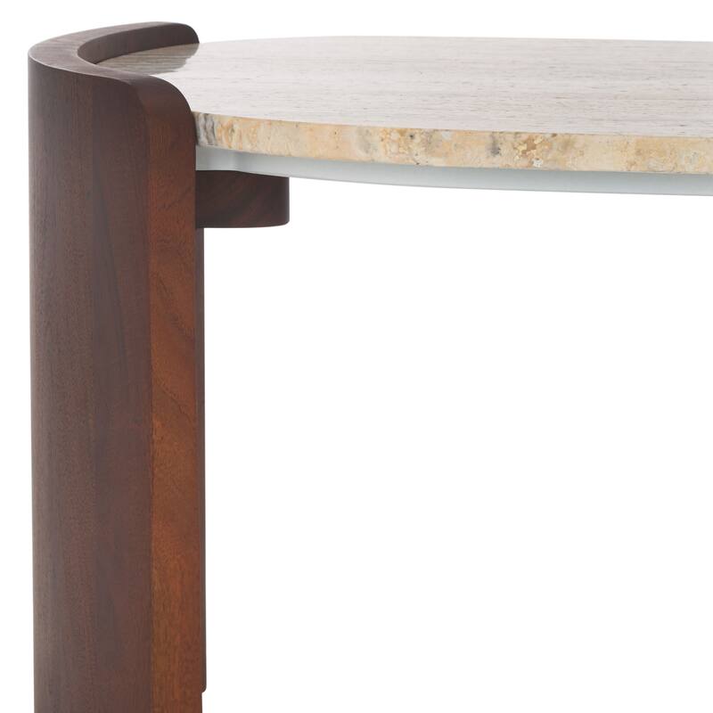 SAFAVIEH Couture Sheyenne Travertine Coffee Table - 50"W x 24"D x 15"H