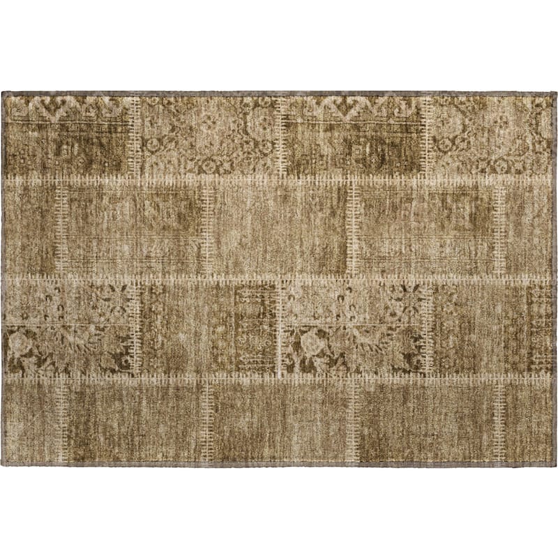 Premium Washable Super Soft Vintage Patchwork Mayfield Rug