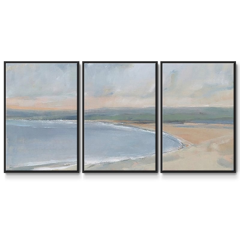 Coastal Study II - Multi Piece Framed Canvas