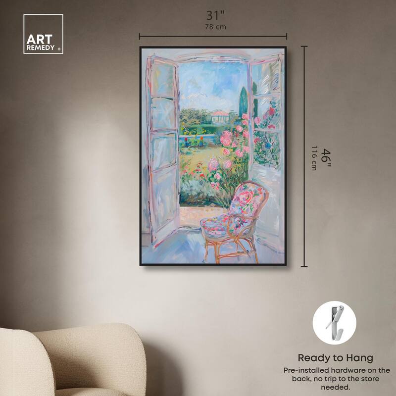 Whispers of Giverny Canvas by Art Remedy