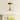 Modern Brass Clear Glass Bowl Semi Flush Mount