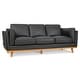 preview thumbnail 41 of 43, MCombo Napa Leather Couch, Leather Sofa