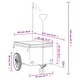 preview thumbnail 4 of 26, vidaXL Bike Trailer Kids Bicycle Cargo Trailer Cart Wagon with Tow Bar Iron