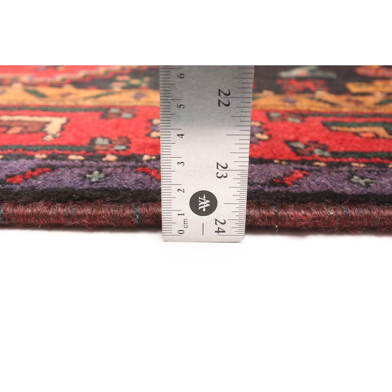 ECARPETGALLERY Hand-knotted Anadol Red Wool Rug - 4'7 x 7'9