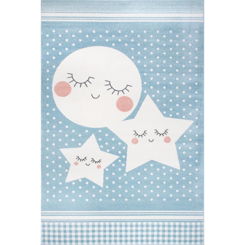 Nuloom Night Sky Nursery Kids Area Rug