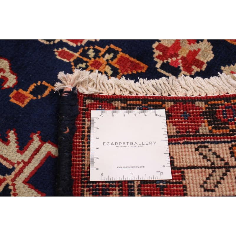 ECARPETGALLERY Hand-knotted Melis Vintage Red Wool Rug - 4'7 x 6'4