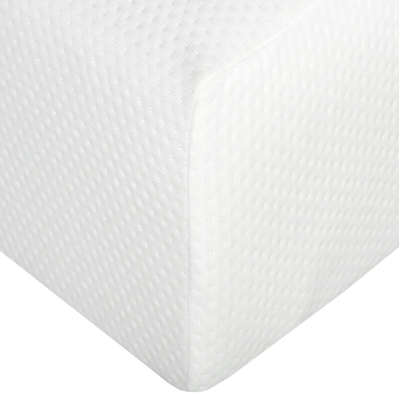 Plush 10" Medium Gel Memory Foam Mattress in a Box with Breathable White Aloe Vera Cover