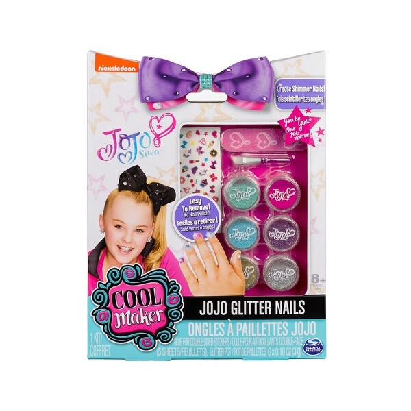 Shop Cool Maker Jojo Siwa Glitter Nails - Free Shipping On ...