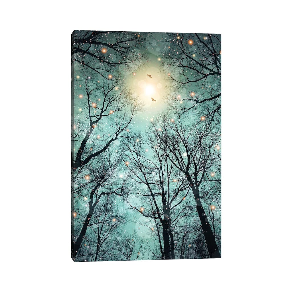 iCanvas "Mint Embers - Trees" by Soaring Anchor Designs Canvas Print
