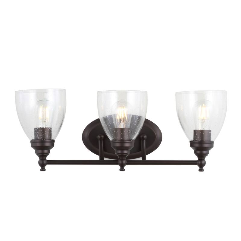 Magnolia Metal/Glass LED Vanity, by JONATHAN Y