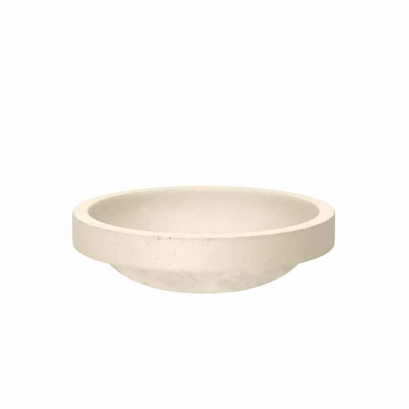 Tolosa NativeStone Drop-in/ Undermount Bathroom Sink - 19" x 16" x 4.75"