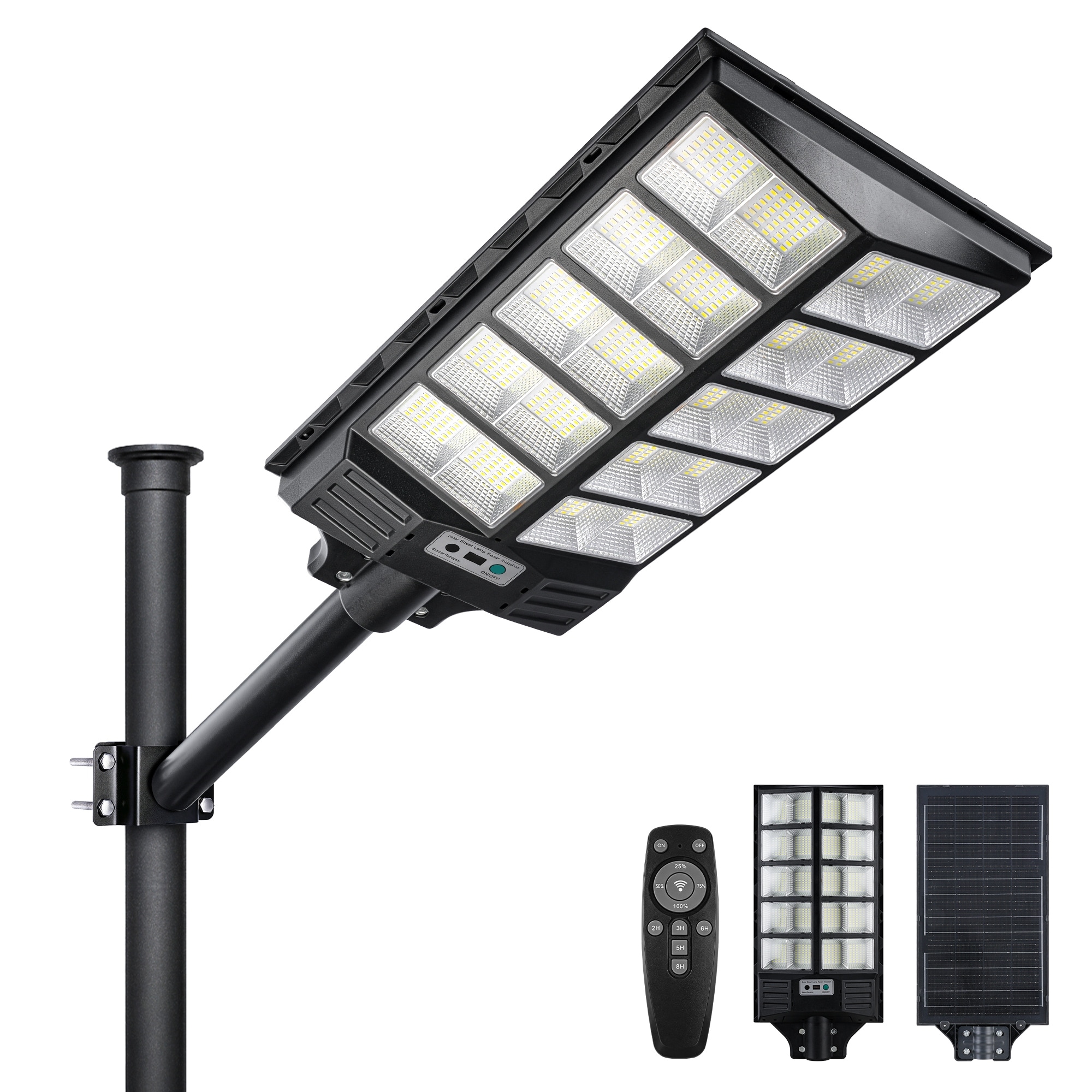 4000W Solar Street Light with 380,000 Lumens