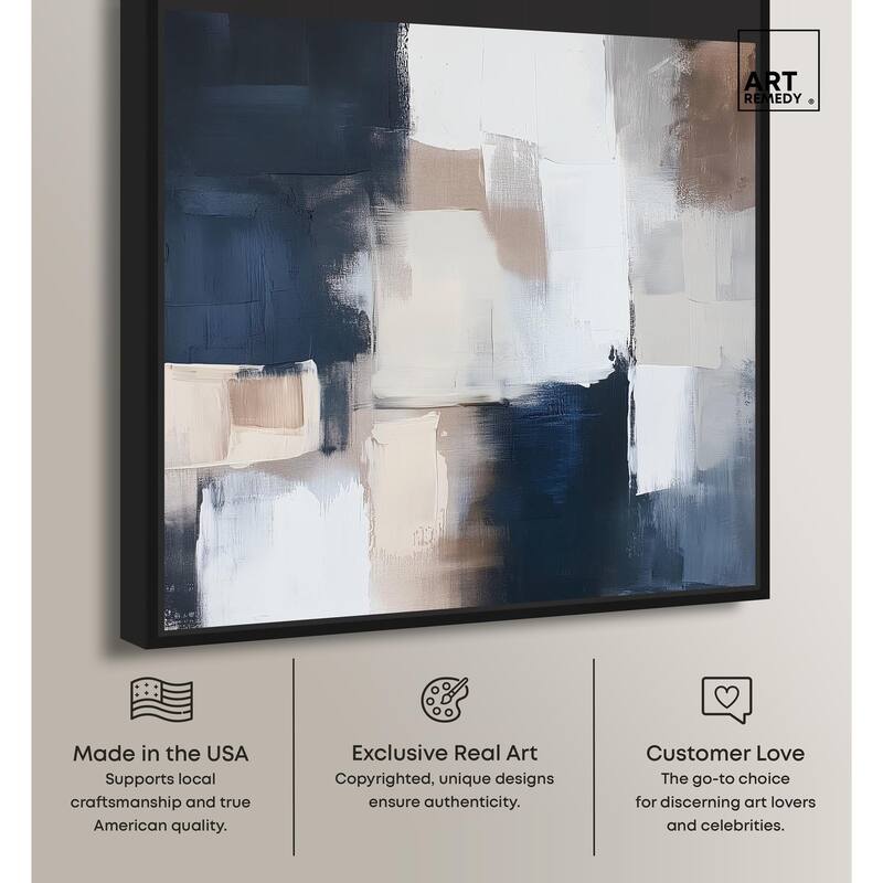 Stormy Hues I Canvas by Art Remedy