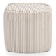 preview thumbnail 17 of 29, 247 Shop At Home Modern Round Chenille Storage Ottoman with Flip Top