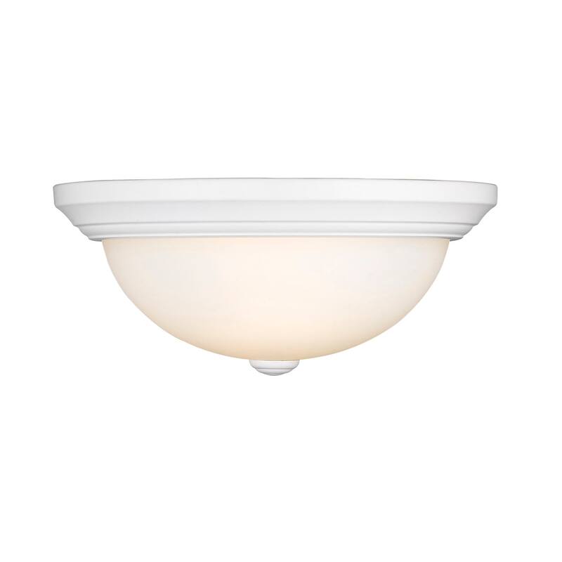 Millennium Lighting 13" Wide Ceiling Fixture - White