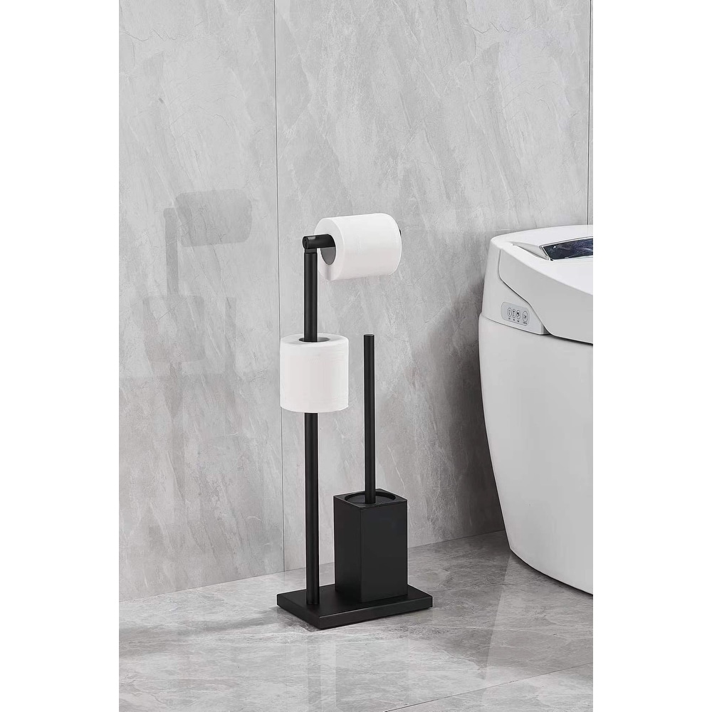 Freestanding Toilet Paper Holder - brown - Bed Bath & Beyond - 39496100