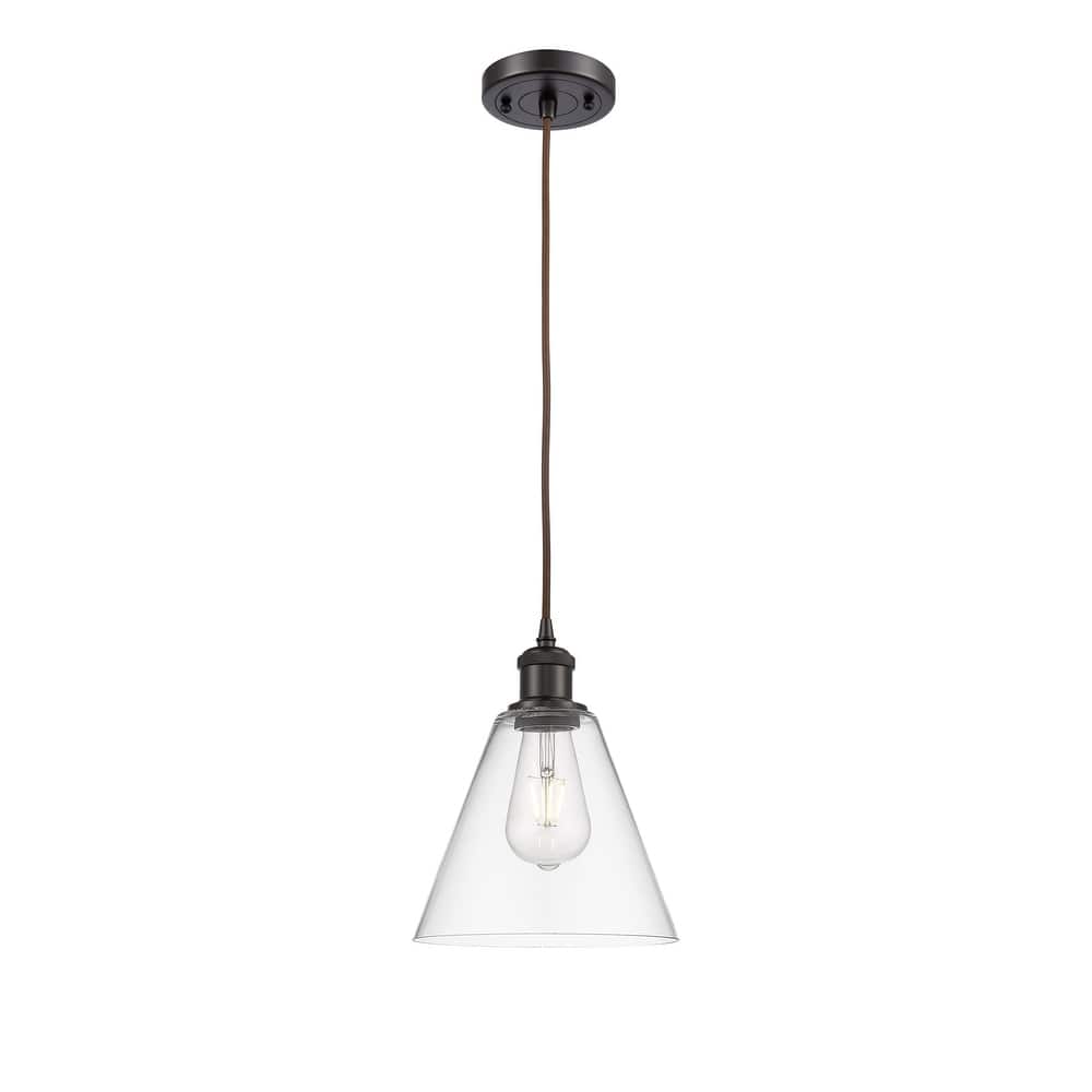 Innovations Lighting Ballston Berkshire 1 Light 8" Cord Hung Mini Pendant