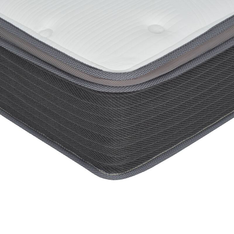 Equilibria 8 in. Medium Memory Foam & Pocket Spring Hybrid Bed in a Box Mattress