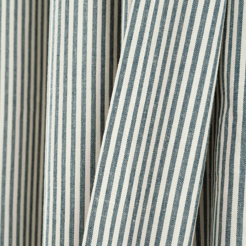 Lush Decor Vintage Stripe Yarn Dyed Cotton Window Curtain Panel Pair