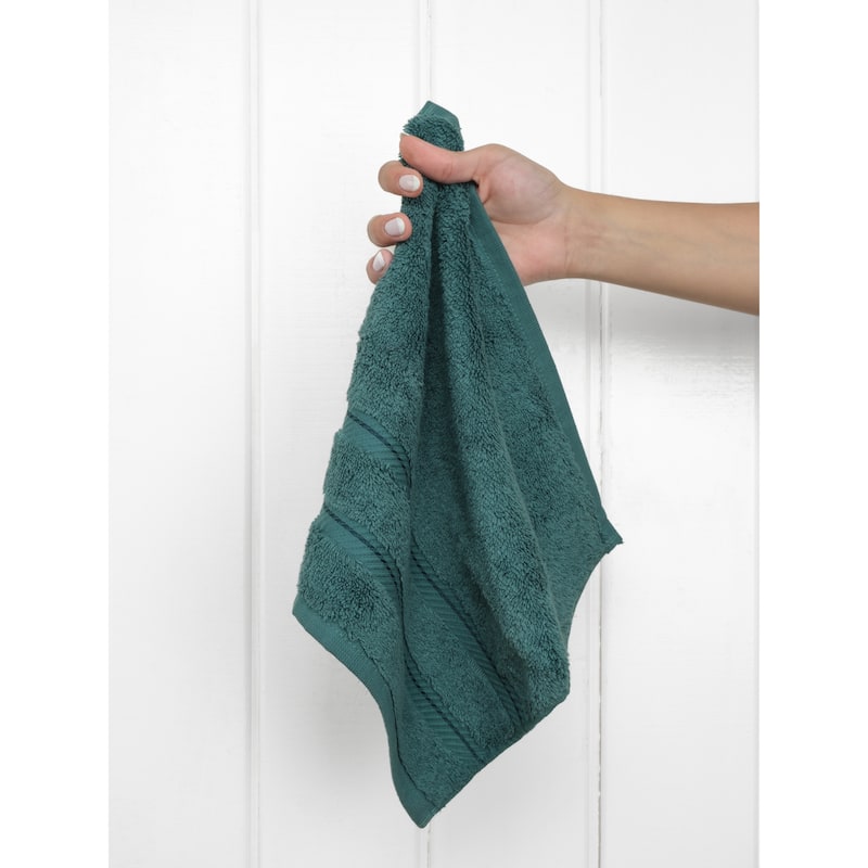 American Soft Linen Premium 100% Cotton 4-Piece Washcloth Set
