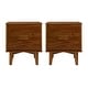 preview thumbnail 29 of 39, Middlebrook Mid-Century Solid Wood 2-Drawer Nightstand, Set of 2