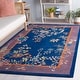 preview thumbnail 1 of 41, SAFAVIEH Handmade Metro Helgine French Country Wool Rug 3' x 5' - Navy/Brown - Rectangle