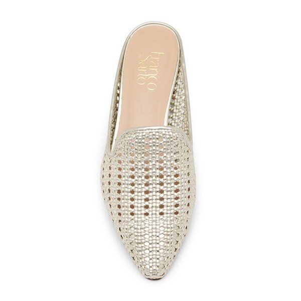 franco sarto leather mules