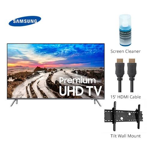 49 Class Mu8000 4k Uhd Tv Shop Samsung 55 Inch Class Mu8000 4k Uhd Tv Bundle Mu8000 4k Uhd