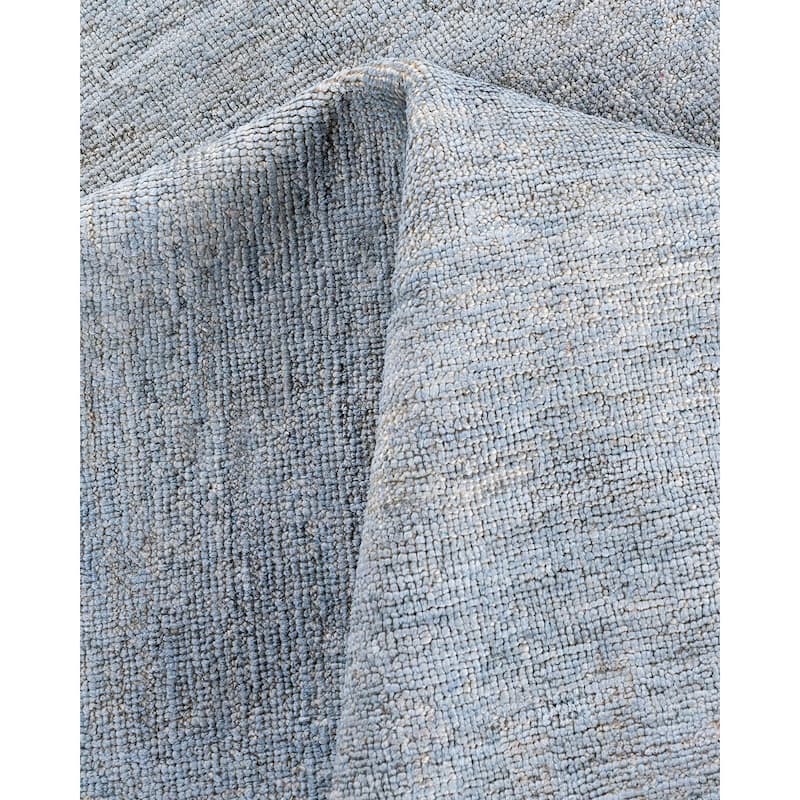 Contemporary Overdyed Wool Hand Knotted Area Rug - 6' 4" x 8' 8"