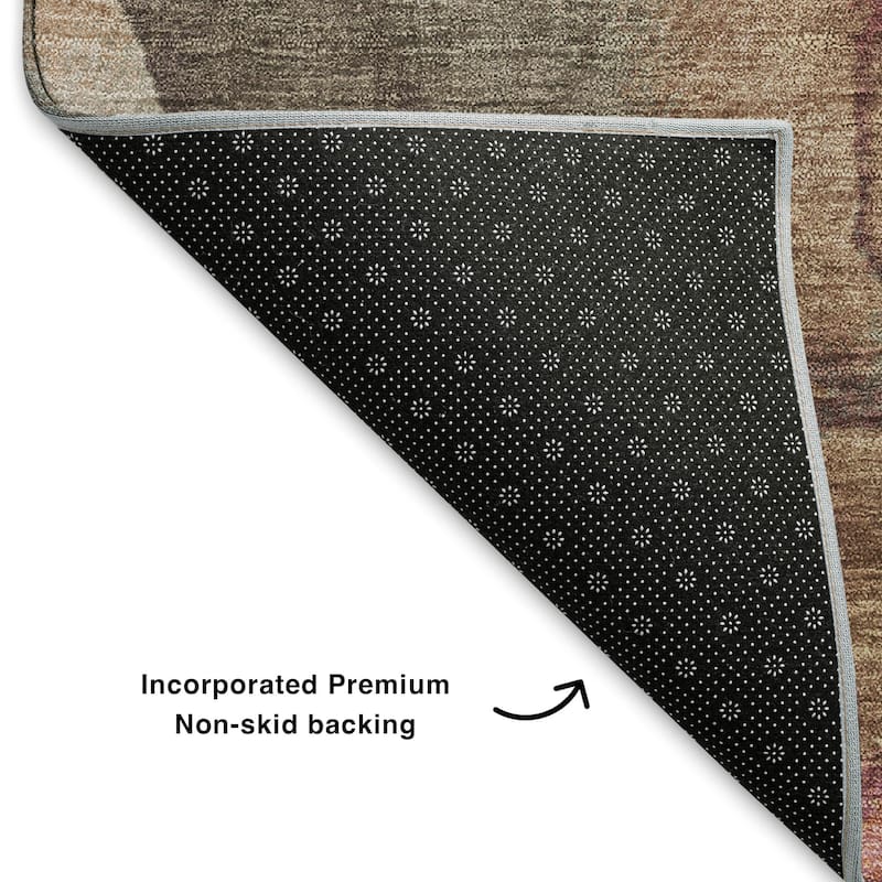 Premium Washable Super Soft Abstract Mayfield Rug