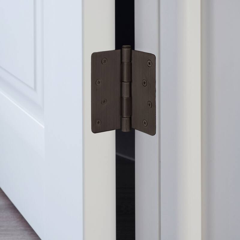 Design House 189472 4" x 4" Butt 1/4" Radius Corner Surface Mount Door