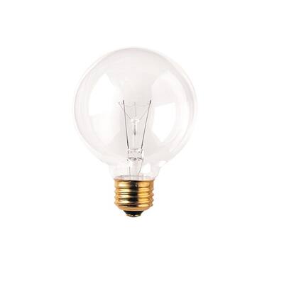 Bulbrite Pack of (24) 40 Watt Dimmable G25 Incandescent Light Bulbs with Medium (E26) Base, 2700K Warm White Light