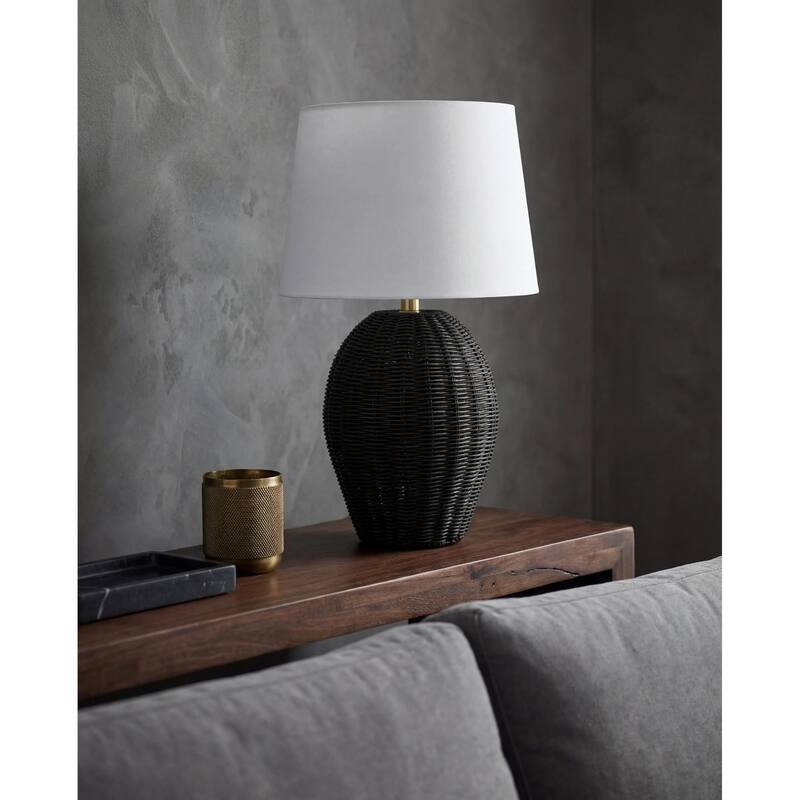 Livabliss Jacaranda Global Accent Floor Lamp - 24"H x 14"W x 14"D