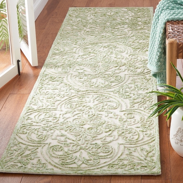 Martha Stewart by SAFAVIEH Handmade Leopolda Wool Rug - On Sale
