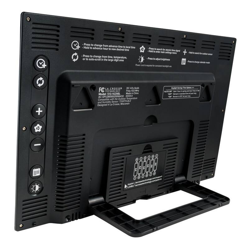La Crosse Technology Extra-Large Atomic Clock with Backlight