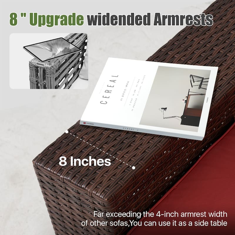 Patio Furniture Set , Outdoor Sectional Sofa Set