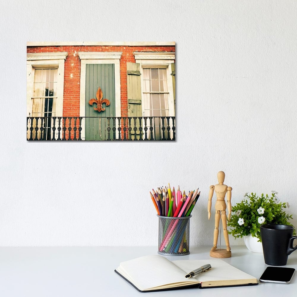 iCanvas "French Quarter Color" by Ann Hudec Canvas Print